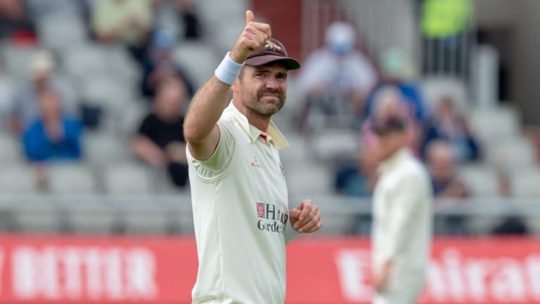 James Anderson takes 1000th first-class wicket during vintage display for Lancashire