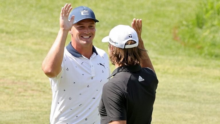 Bryson DeChambeau, Aaron Rodgers beat Phil Mickelson, Tom Brady in ‘The Match’