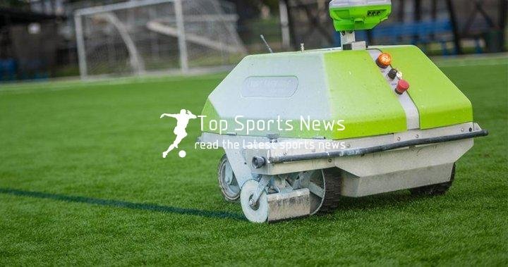 Robby, a line-painting robot, blazes trail on UBC sports fields