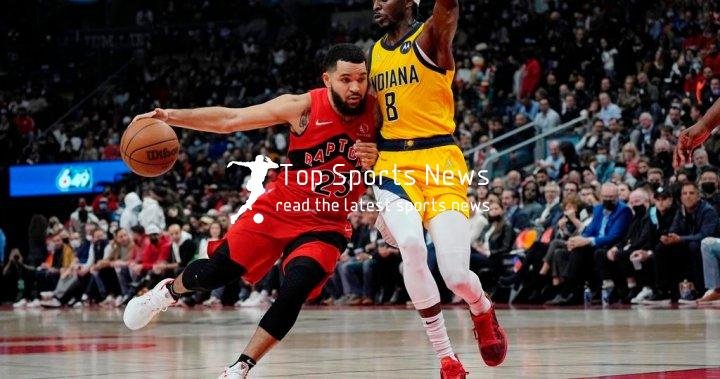 Raptors beat Pacers for first home win