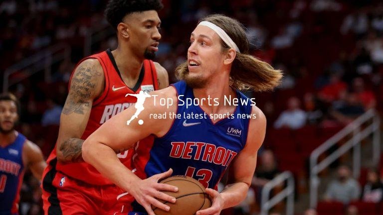 Kelly Olynyk out at least six weeks for Detroit Pistons due to knee sprain