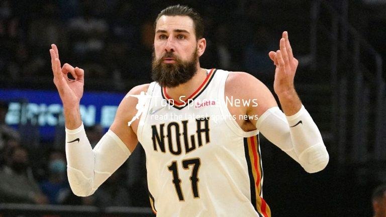 Jonas Valanciunas goes 7-for-7 from 3 in first half, scores career-high 39 as Pelicans beat Clippers again