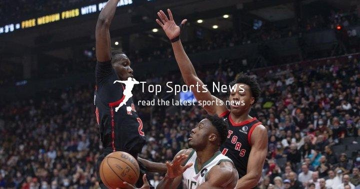 Raptors hold on to beat Bucks 97-93