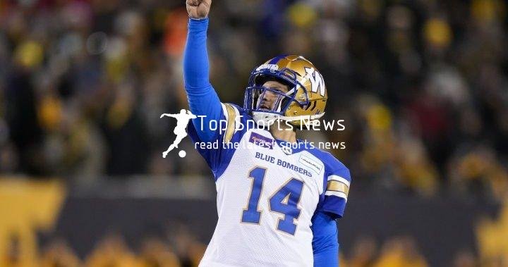 Winnipeg Blue Bombers take home Grey Cup in overtime win against Hamilton Tiger-Cats