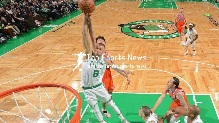 Celtics clinch NBA’s best record with runaway win against OKC